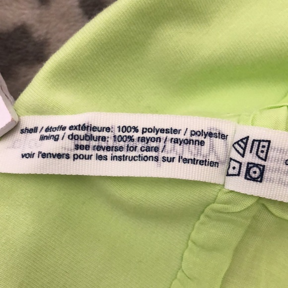 Aeropostale Skirt Foldover Waist in Yellow Green Size Small - Picture 13 of 17